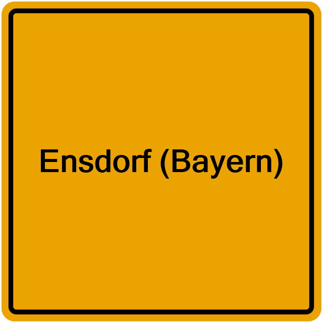 Einwohnermeldeamt24 Ensdorf (Bayern)